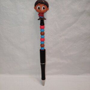 Disney Doorable- Miguel - Handmade Beaded Pen Coco
